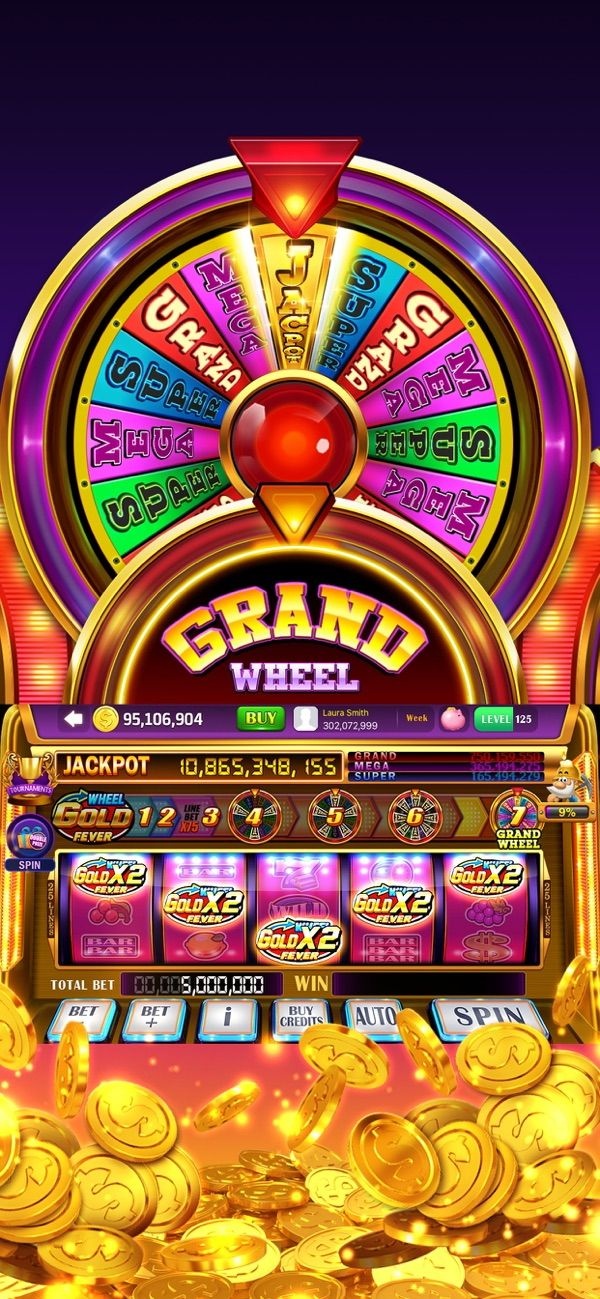 Casino coin dozer game app desktop and mobile interfaces