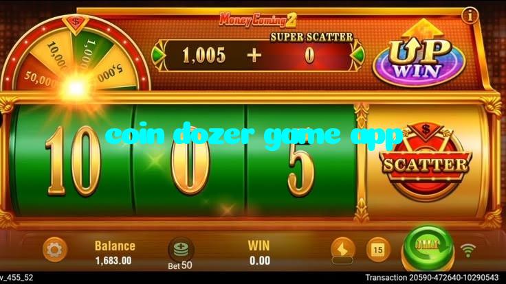 coin dozer game app casino presented on mobile device in Pakistan with slots and live games