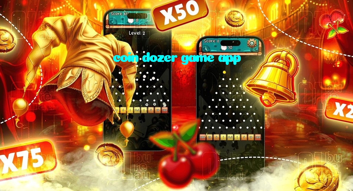 coin dozer game app casino presented on mobile device in Pakistan with slots and live games