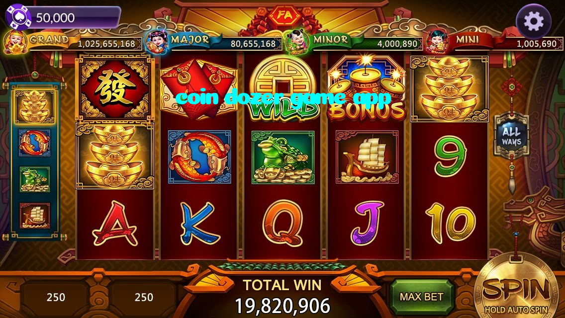 available types of coin dozer game app bet including pre-match live express and system bets